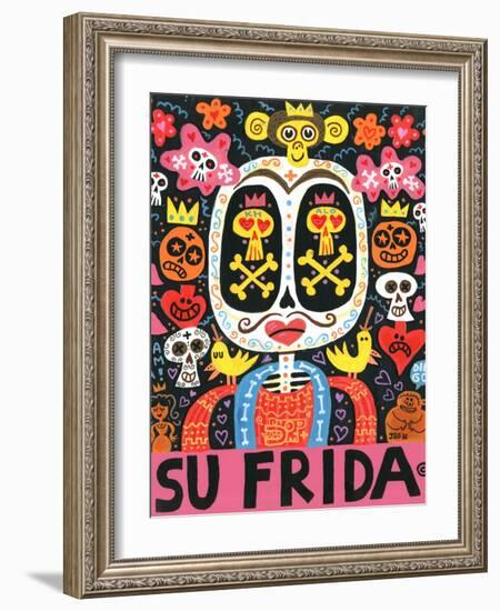 Dolor Feliz Gracias-Jorge R. Gutierrez-Framed Art Print