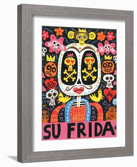 Dolor Feliz Gracias-Jorge R. Gutierrez-Framed Art Print