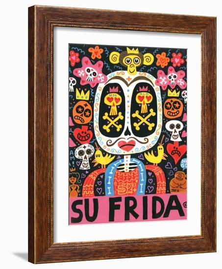 Dolor Feliz Gracias-Jorge R. Gutierrez-Framed Art Print