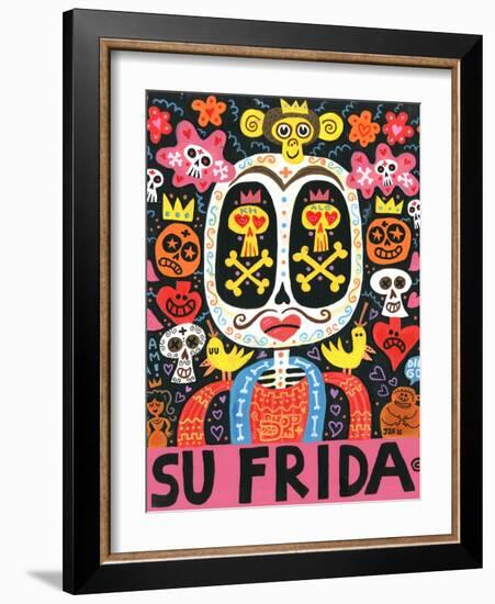 Dolor Feliz Gracias-Jorge R. Gutierrez-Framed Art Print