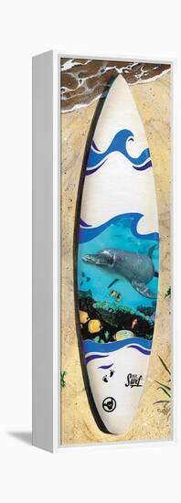 Dolphin Board-Scott Westmoreland-Framed Stretched Canvas