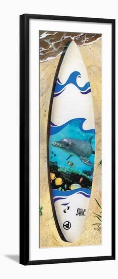 Dolphin Board-Scott Westmoreland-Framed Art Print
