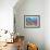 Dolphin Coral Reef-Adrian Chesterman-Framed Art Print displayed on a wall
