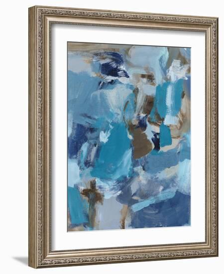 Dolphin I-Christina Long-Framed Art Print