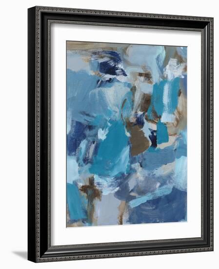 Dolphin I-Christina Long-Framed Art Print