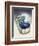 Dolphin in Wave-Harro Maass-Framed Giclee Print