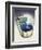 Dolphin in Wave-Harro Maass-Framed Giclee Print