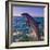 Dolphin Leaping from Sea, Roatan Island, Honduras-Keren Su-Framed Photographic Print