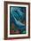 Dolphin - Paper Mosaic-Lantern Press-Framed Art Print