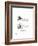 Dolphin Skull-null-Framed Giclee Print