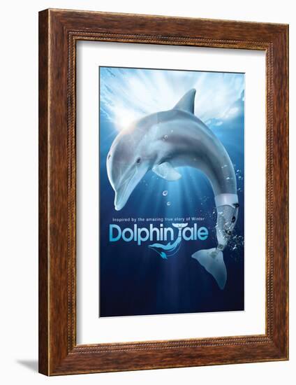 Dolphin Tale I-null-Framed Art Print