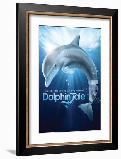 Dolphin Tale I-null-Framed Art Print