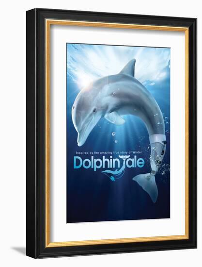 Dolphin Tale I-null-Framed Art Print