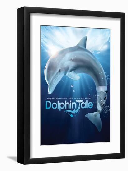 Dolphin Tale I-null-Framed Art Print