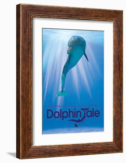 Dolphin Tale II-null-Framed Art Print