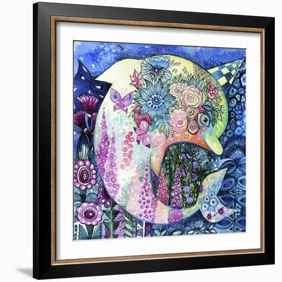 Dolphin-Oxana Zaika-Framed Giclee Print