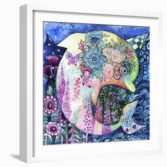 Dolphin-Oxana Zaika-Framed Giclee Print