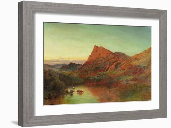 Dolwyddelan-Alfred De Breanski-Framed Giclee Print