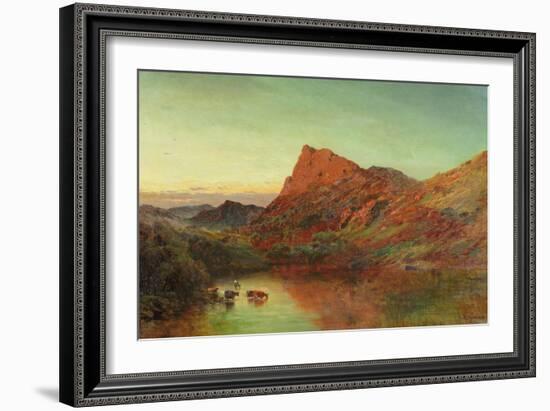 Dolwyddelan-Alfred De Breanski-Framed Giclee Print