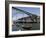 Dom Luis 1 Bridge over the River Douro, Cais De Ribeira Waterfront, Oporto, Portugal-White Gary-Framed Photographic Print