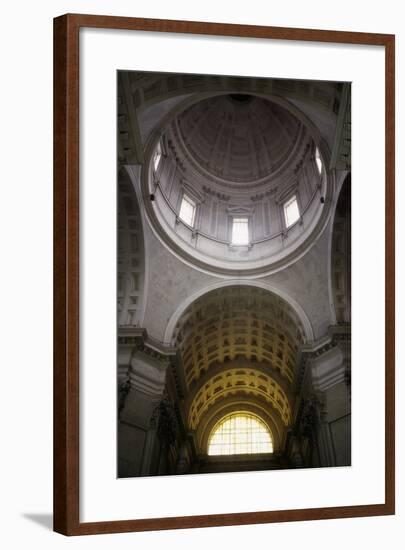 Dome and Ceiling of Santa Maria Assunta Church, Carignano, Genoa-null-Framed Giclee Print
