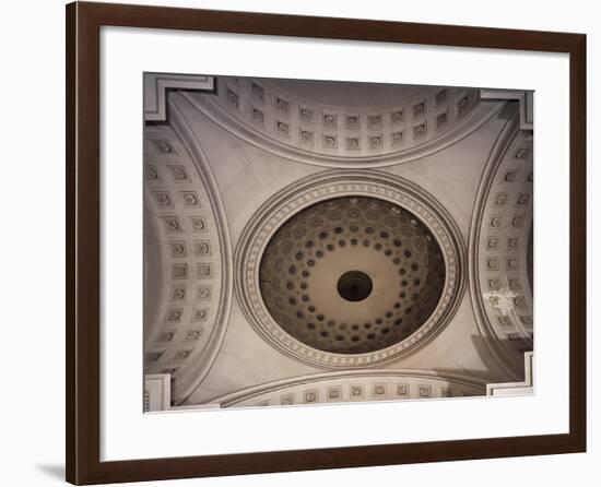 Dome, Church of Sant'Antonio Taumaturgo, Trieste, Friuli-Venezia Giulia, Italy-null-Framed Giclee Print