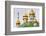 Dome detail, Pechersk Lavra (Monastery of the Caves), Kiev, Ukraine-William Sutton-Framed Photographic Print