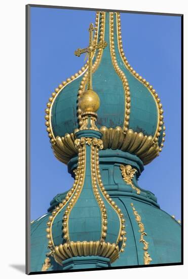 Dome detail, St. Andrew's Church, Kiev, Ukraine.-William Sutton-Mounted Photographic Print