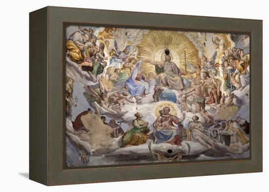 Dome Fresco of the Last Judgement-Stuart Black-Framed Premier Image Canvas