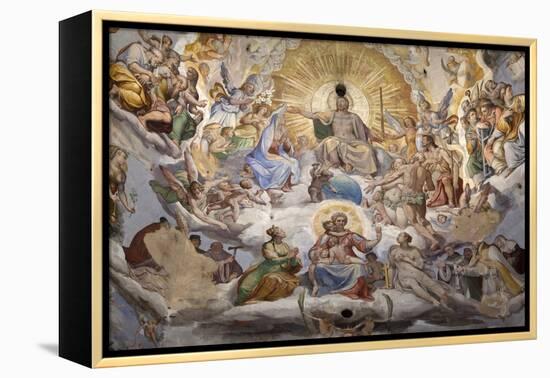 Dome Fresco of the Last Judgement-Stuart Black-Framed Premier Image Canvas