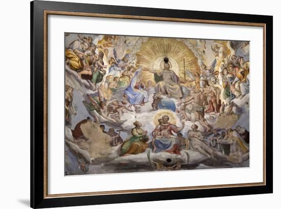 Dome Fresco of the Last Judgement-Stuart Black-Framed Photographic Print