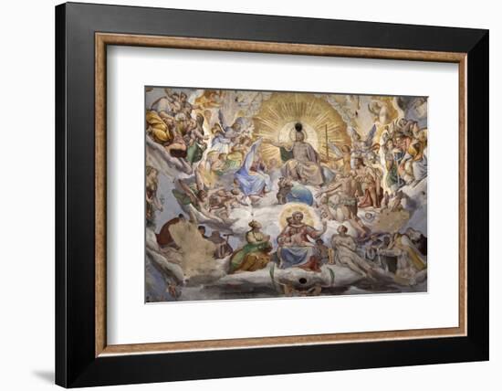 Dome Fresco of the Last Judgement-Stuart Black-Framed Photographic Print