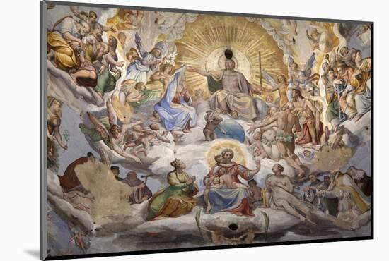 Dome Fresco of the Last Judgement-Stuart Black-Mounted Photographic Print