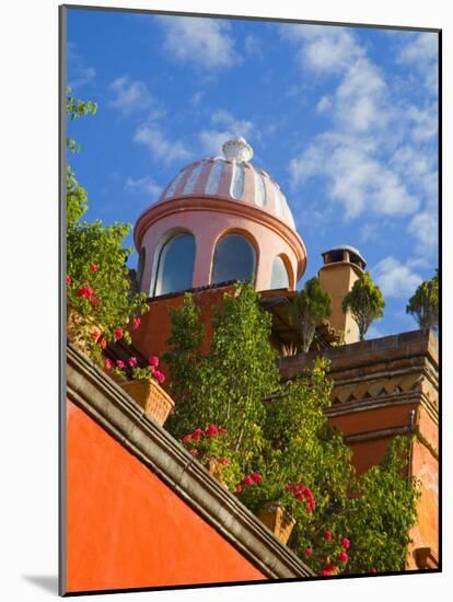 Dome of A Church, San Miguel De Allende, Guanajuato State, Mexico-Julie Eggers-Mounted Photographic Print