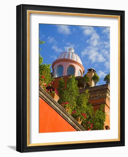 Dome of A Church, San Miguel De Allende, Guanajuato State, Mexico-Julie Eggers-Framed Photographic Print