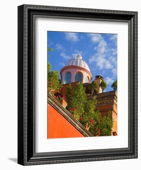 Dome of A Church, San Miguel De Allende, Guanajuato State, Mexico-Julie Eggers-Framed Photographic Print