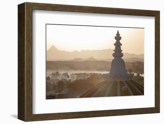 Dome of Deogarh Mahal Palace Hotel at Dawn, Deogarh, Rajasthan, India, Asia-Martin Child-Framed Photographic Print