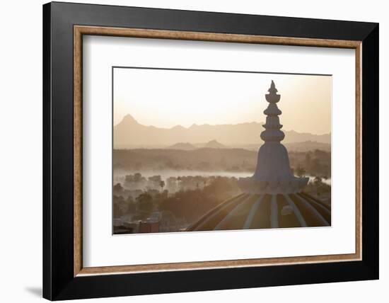 Dome of Deogarh Mahal Palace Hotel at Dawn, Deogarh, Rajasthan, India, Asia-Martin Child-Framed Photographic Print