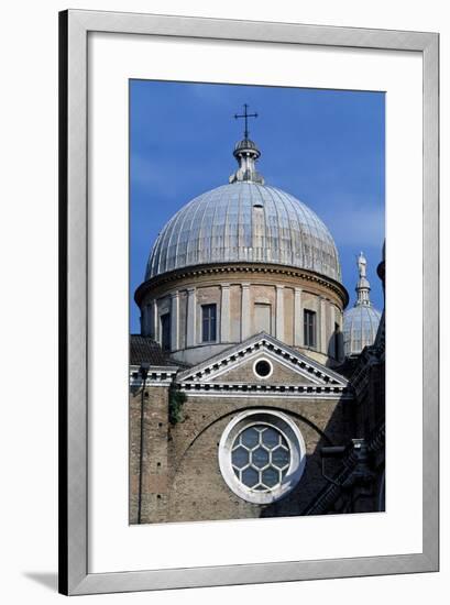 Dome of Left Nave of Basilica of St. Justina, Padua, Veneto, Italy-null-Framed Giclee Print