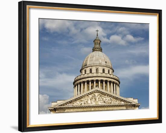 Dome of Pantheon in Paris-Rudy Sulgan-Framed Photographic Print