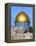 Dome of Rock Above Western Wall Plaza, Old City, UNESCO World Heritage Site, Jerusalem, Israel-Gavin Hellier-Framed Premier Image Canvas