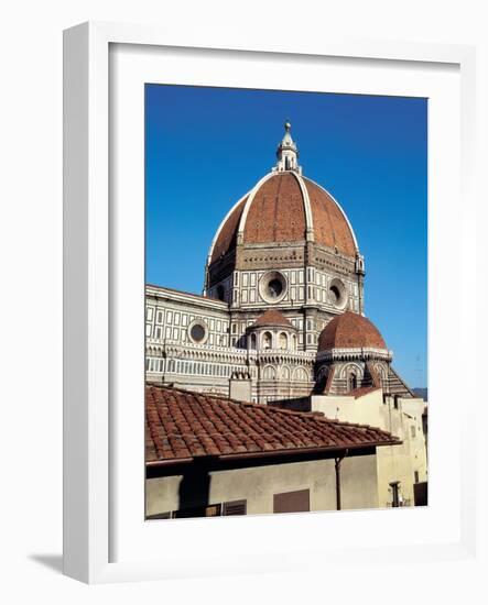 Dome of the Cathedral of Santa Maria Del Fiore-Filippo Brunelleschi-Framed Art Print