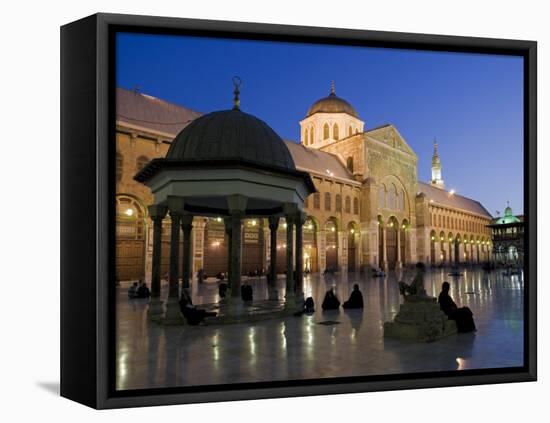 Dome of the Clocks in the Umayyad Mosque, Damascus, Syria-Julian Love-Framed Premier Image Canvas