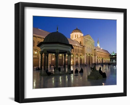 Dome of the Clocks in the Umayyad Mosque, Damascus, Syria-Julian Love-Framed Photographic Print