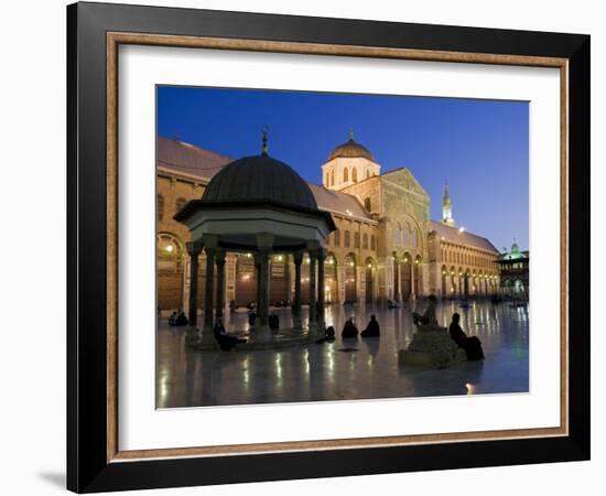 Dome of the Clocks in the Umayyad Mosque, Damascus, Syria-Julian Love-Framed Photographic Print