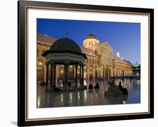 Dome of the Clocks in the Umayyad Mosque, Damascus, Syria-Julian Love-Framed Photographic Print