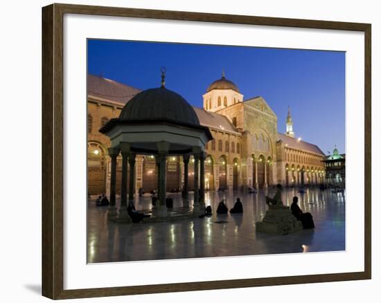 Dome of the Clocks in the Umayyad Mosque, Damascus, Syria-Julian Love-Framed Photographic Print