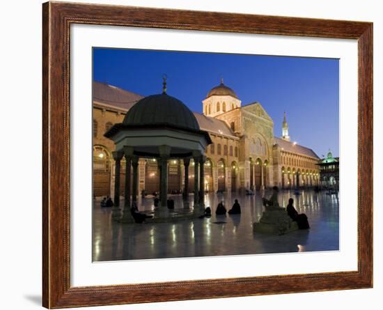 Dome of the Clocks in the Umayyad Mosque, Damascus, Syria-Julian Love-Framed Photographic Print