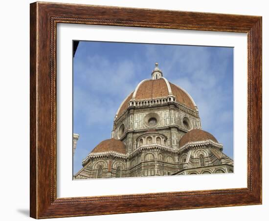 Dome of the Duomo in the Town of Florence, UNESCO World Heritage Site, Tuscany, Italy, Europe-Harding Robert-Framed Photographic Print