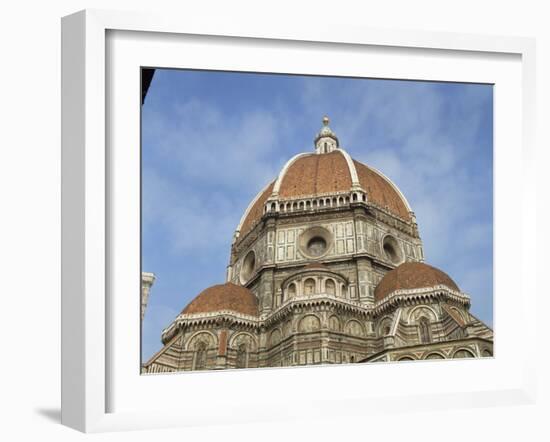 Dome of the Duomo in the Town of Florence, UNESCO World Heritage Site, Tuscany, Italy, Europe-Harding Robert-Framed Photographic Print